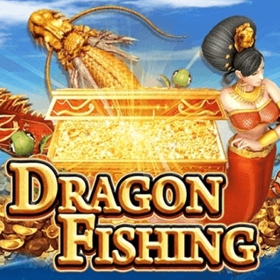 Dragon Fishing with a golden sea dragon