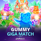 Gummy Giga Match slot with candy symbols