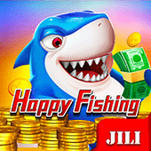Happy Fishing game with cheerful sea creatures