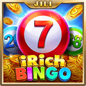 Irich Bingo slot with lucky clover and bingo card