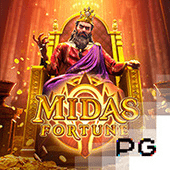 Midas Fortune golden themed game artwork