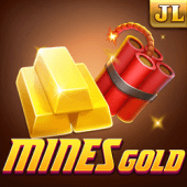 Mines Gold slot with mine cart and gold nuggets