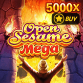 Open Sesame Mega slot with treasure cave entrance