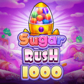 Sugar Rush 1000 candy slot game artwork
